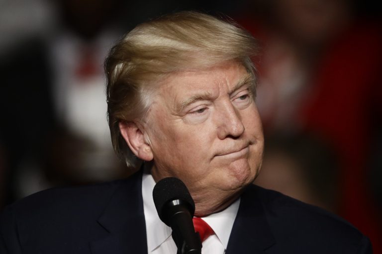 One choice is to give power to Donald Trump. (AP Photo/Matt Rourke)