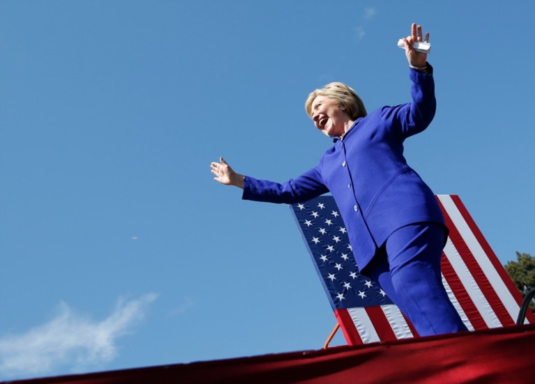 Hillary Clinton may look to boost down-ticket candidates in Ohio and Pennsylvania next week as part of her effort to unite the party around her candidacy. (AP Photo)