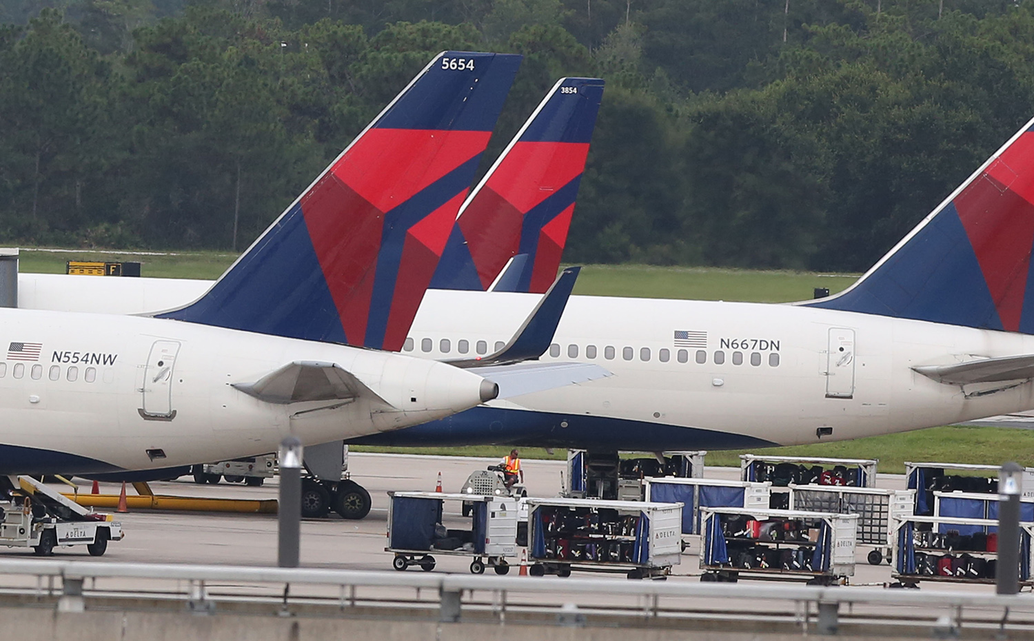 Delta outage blamed on electric system failure