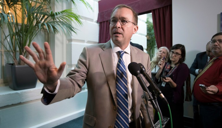 Budget Director Mick Mulvaney said President Trump is making sure the controversy over administration officials using private and government planes is 