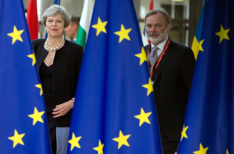 Sovereignty is exactly what the European Union is demanding Britain qualify as part of its Brexit negotiations. (AP Photo/Virginia Mayo)