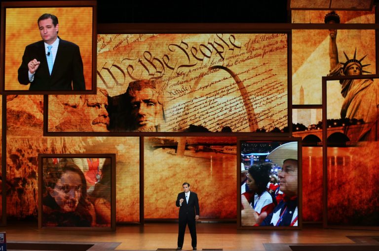 Ted Cruz speaks during the Republican National Convention, August 28, 2012  (Photo by Mark Wilson/Getty Images)