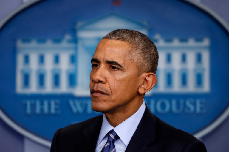 Obama wrote that he's following an example set by George Washington and other presidents. (AP Photo/Pablo Martinez Monsivais)