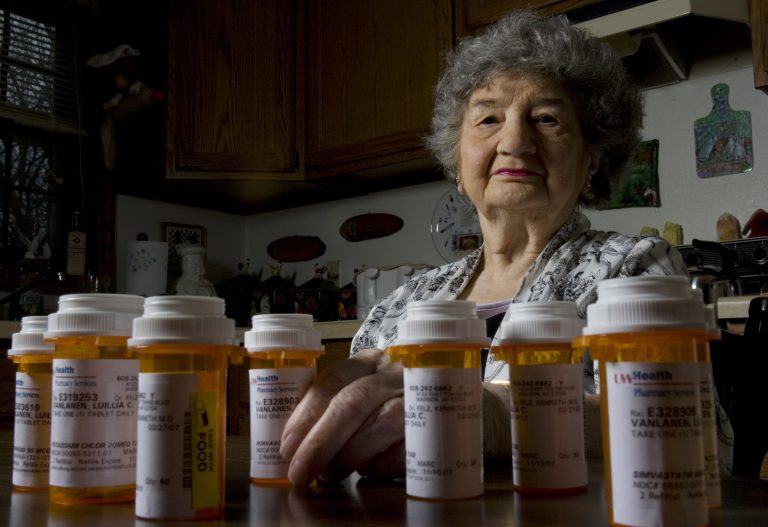 Kaiser estimates that the average Part D premium, Medicare's prescription drug plan, will increase from $36 to $41 per month next year.Â (AP file photo/Morry Gash)