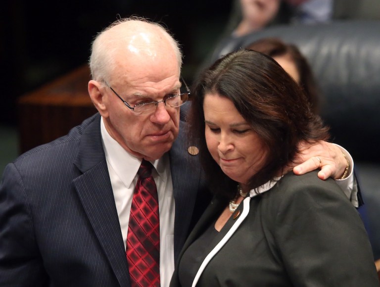 The bill lawmakers approved is similar to one in Texas that the Supreme Court is reviewing. (AP Photo/Steve Cannon)