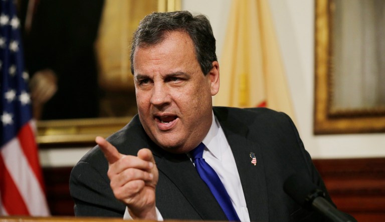 New Jersey Gov. Chris Christie is the state's first governor who hasn't broken his leg during his term. The three elected governors before Christie each broke a leg during their time in office. (AP Photo/Mel Evans, File)