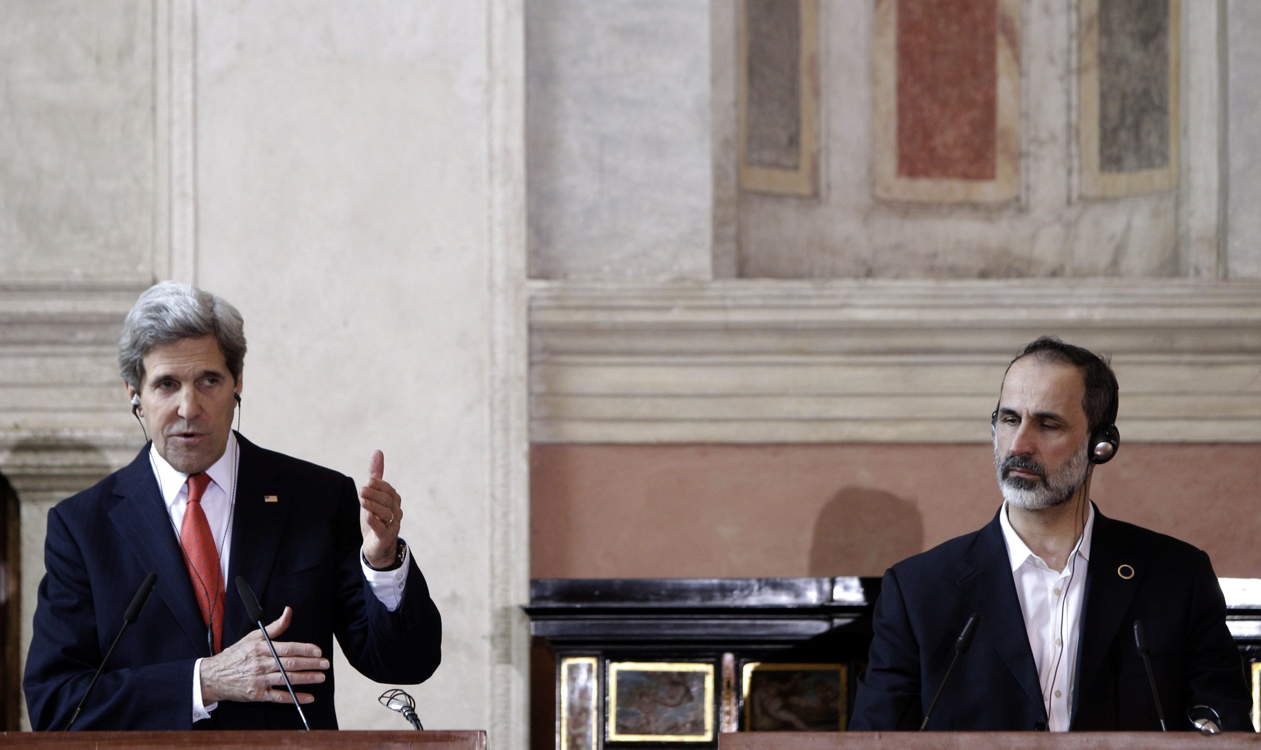 Syrian opposition pushes for interim government