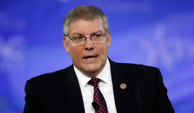 Rep. Barry Loudermilk, R-Ga., said the problem is that the nation's capital does not recognize concealed carry licenses from other states.(AP Photo/Alex Brandon)