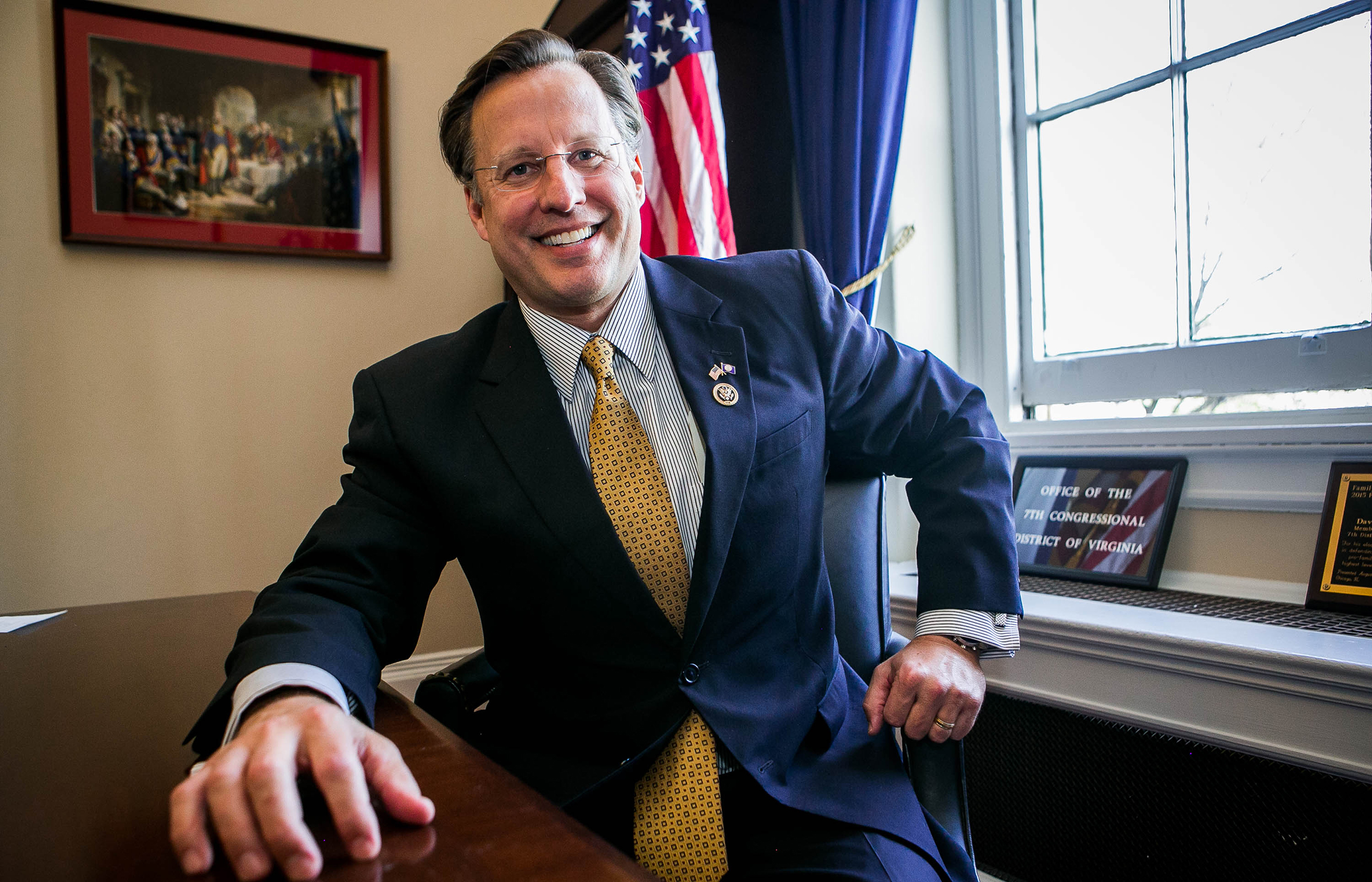 How a ‘free market guy’ like Rep. Dave Brat justifies Trump’s tariff