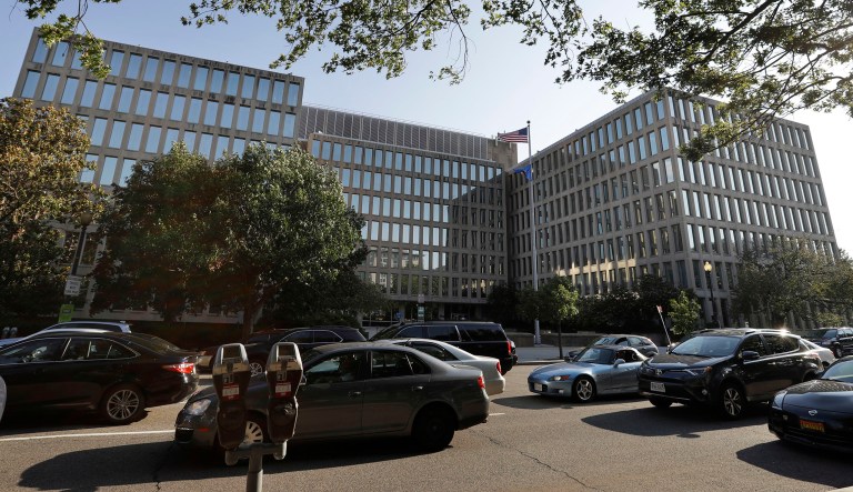 President Trump in May nominated George Nesterczuk to lead the Office of Personnel Management, which acts as the government's human resources department, but the White House officially withdrew his nomination Wednesday. (AP Photo/Jacquelyn Martin)