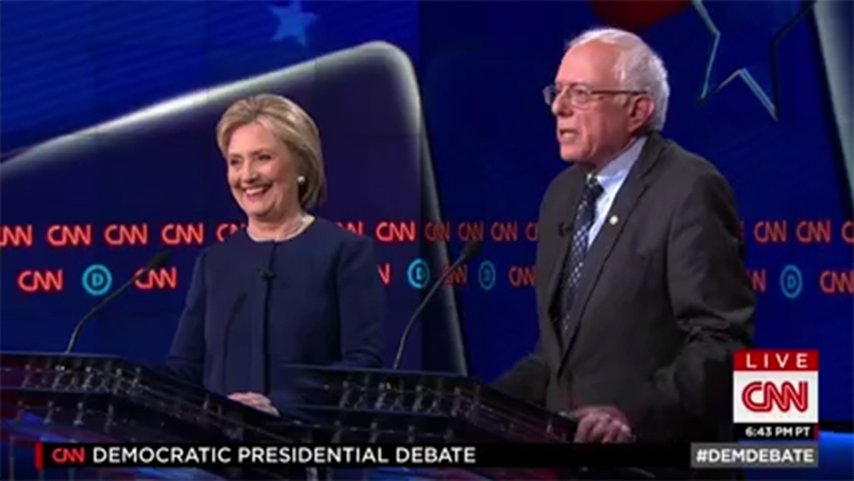 Clinton Cough Returns at Debate