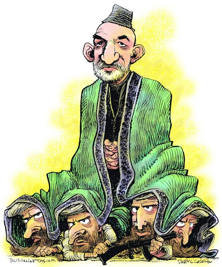 Editorial cartoon: Afghan allies