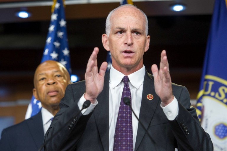 Rep. Adam Smith, D-Wash., said he voted against the National Defense Authorization Act's final passage because it puts the country on a 