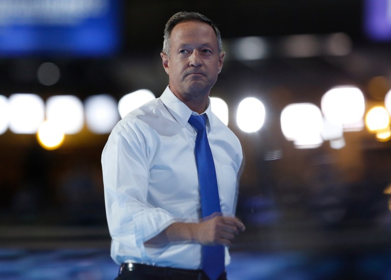 Former Democratic Maryland Gov. Martin O'Malley was in Iowa this weekend raising money for the state party. (AP Photo/Carolyn Kaster)