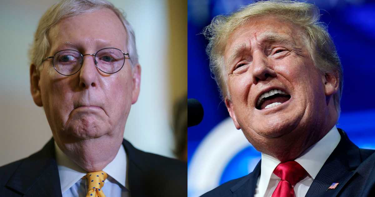 Four times Mitch McConnell criticized Donald Trump’s poor judgment