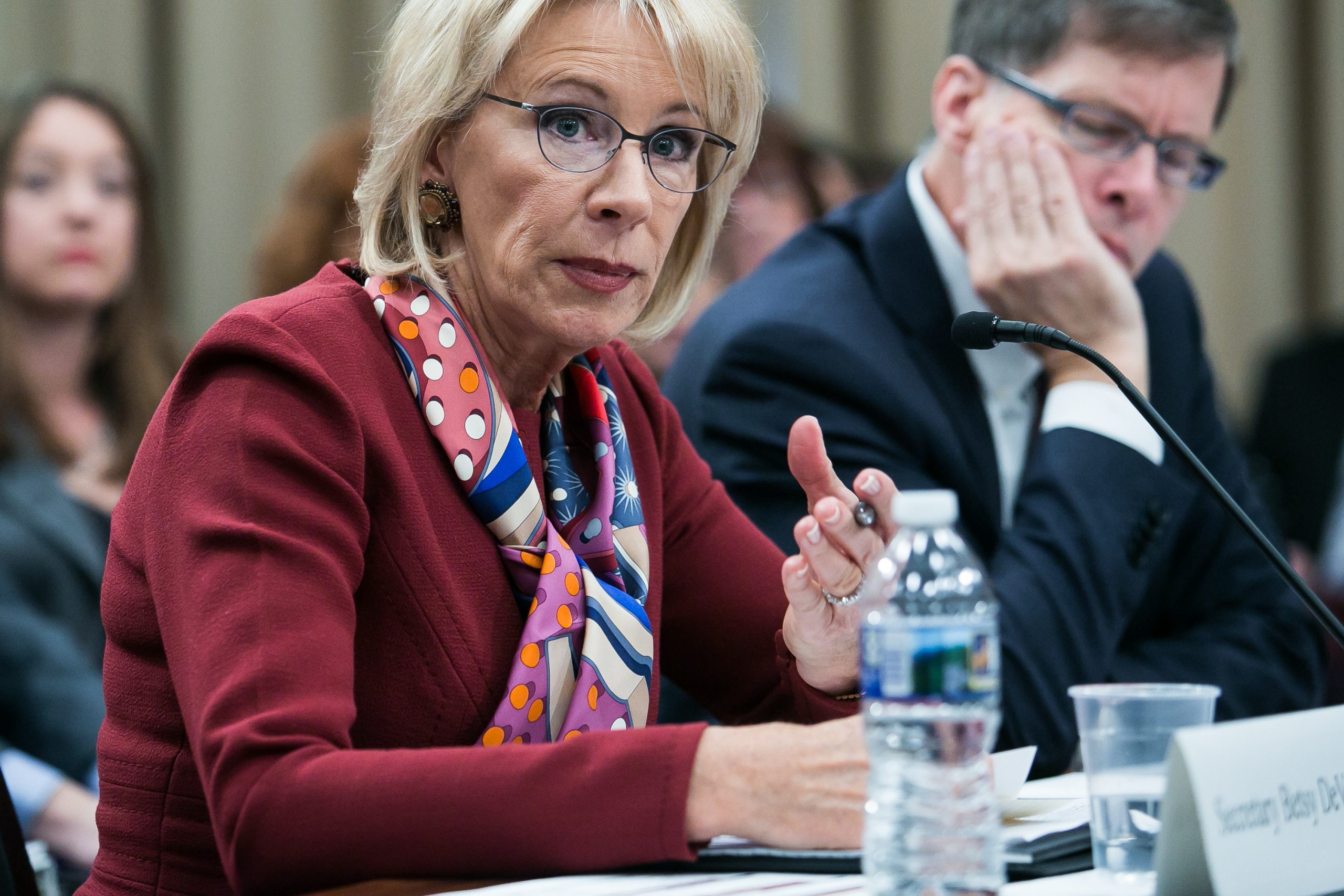 Betsy DeVos ‘disgusted’ by ‘total hypocrite’ Joe Biden