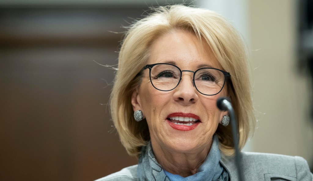 ‘I represent a threat’: Betsy DeVos responds to her unhinged left-wing critics