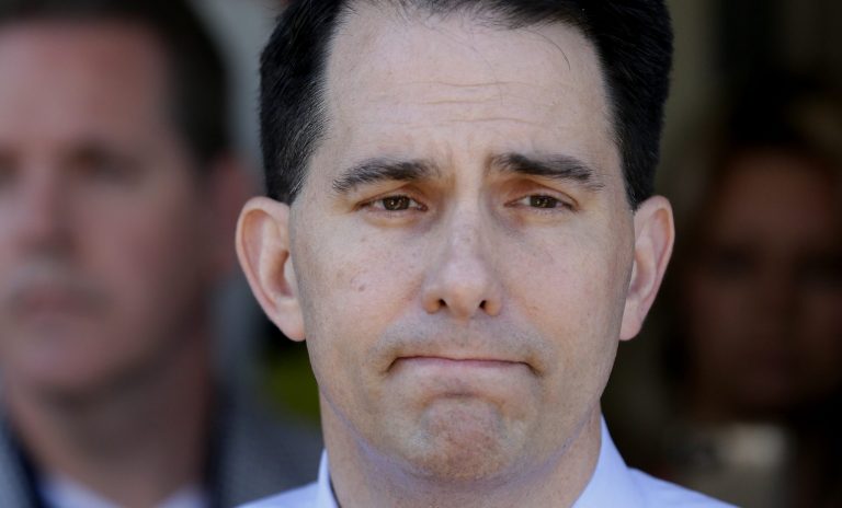 Republican presidential candidate Wisconsin Gov. Scott Walker acknowledged that he was 