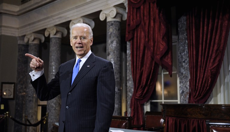 While he may have meant well, former Vice President Joe Biden's message came off as completely insensitive to a generation that has been stereotyped for its sensitivity. (AP Photo/Cliff Owen)