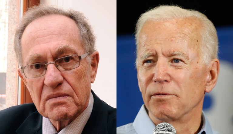 Dershowitz Biden.
