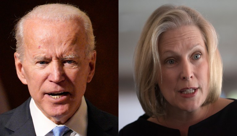 Joe Biden, Kirsten Gillibrand.