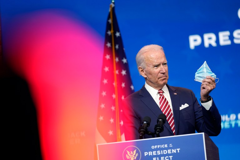 Biden strikes softer tone on lockdowns as coronavirus cases surge