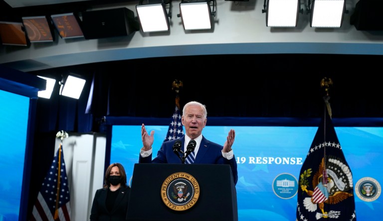 Biden administration aims to have vaccine accessible to 90% of adults by mid-April
