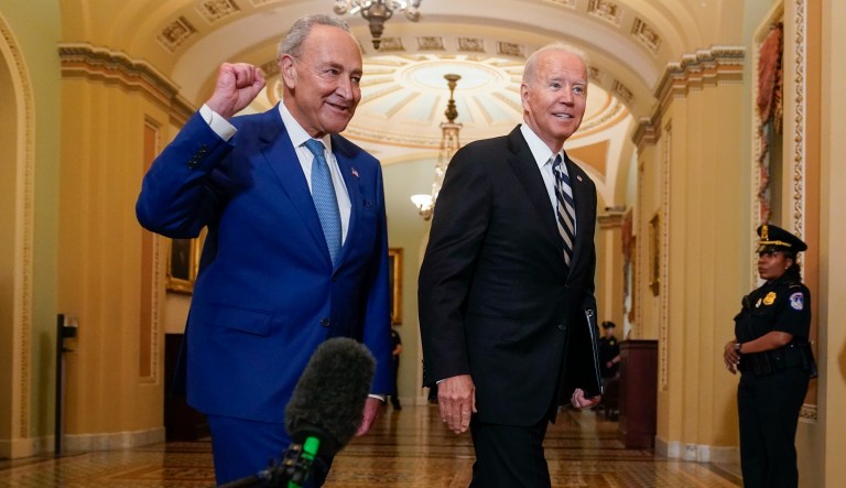 Schumer defends Biden’s use of ‘illegals’ term during State of the Union