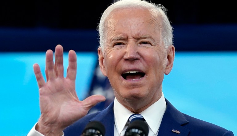 Democratic presidential candidate former Vice President Joe Biden speaks during a campaign event, Thursday, Jan. 30, 2020, in Newton, Iowa.