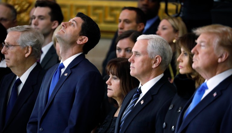The Rev. Billy Graham preaches at a service in New Orleans Sunday evening March 12, 2006. Graham is preaching  for the first time since his service in New York in June.