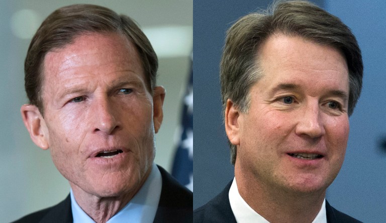 Blumenthal and Kavanaugh.