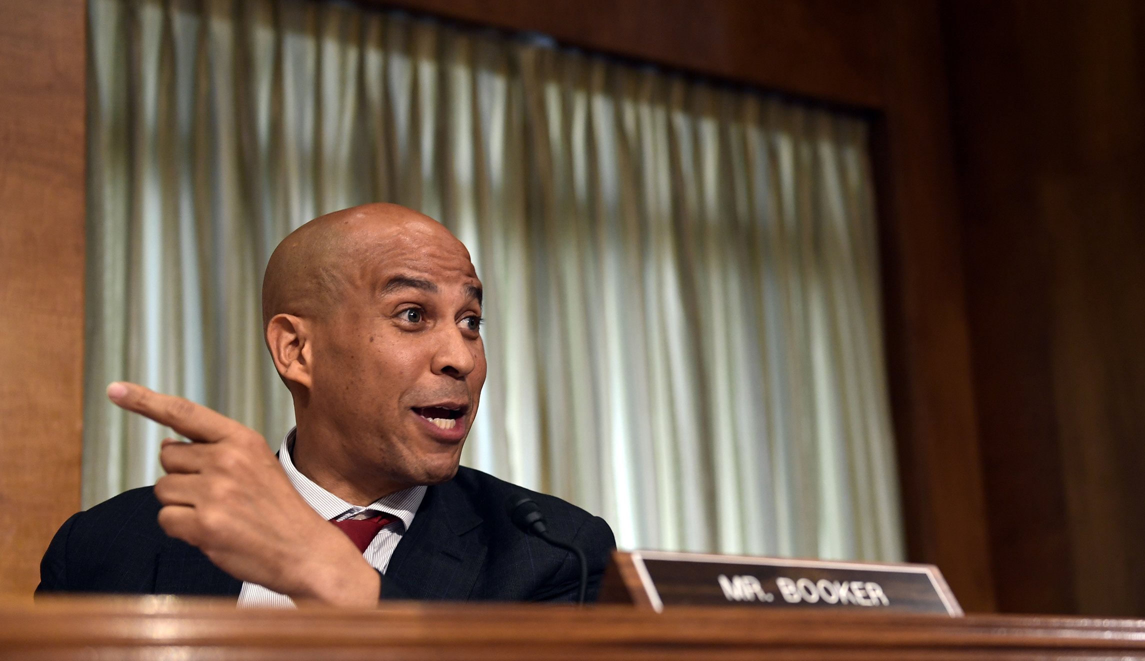 Cory Booker should take it down a few notches