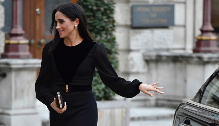 Meghan, Duchess of Sussex, opens "Oceania" at Royal Academy of Arts on Sept. 25, 2018, in London.