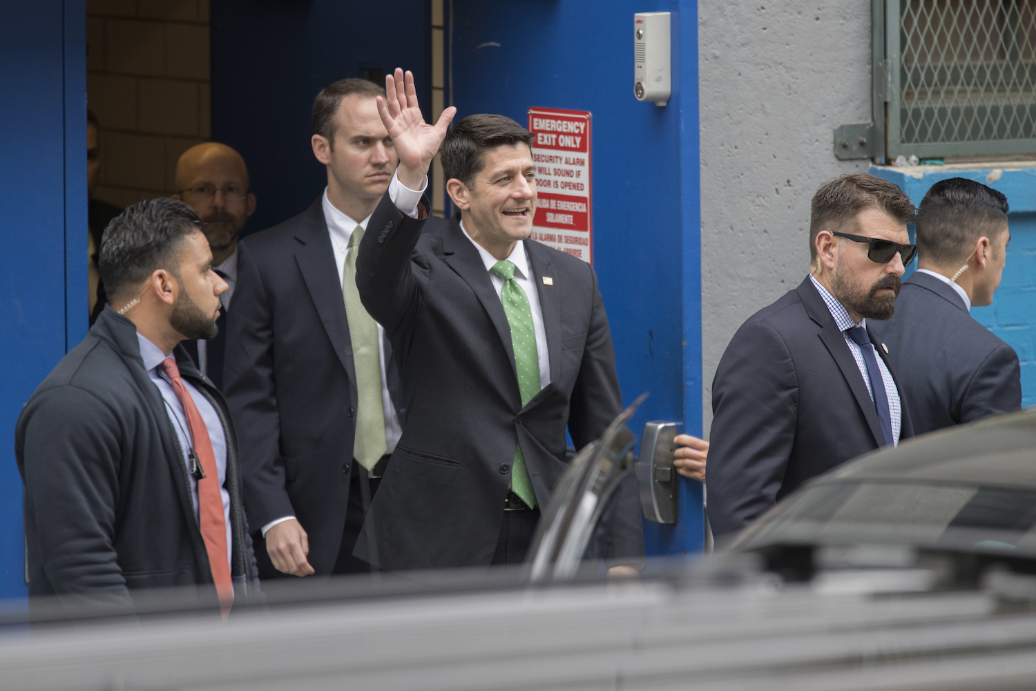 House Speaker Paul Ryan tours Harlem charter school