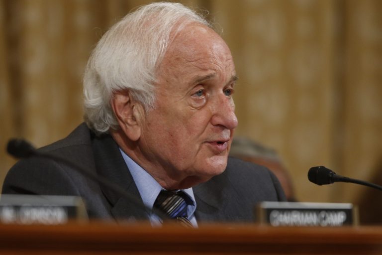 Ways and Means Committee Ranking Member Sander Levin, D-Mich., made public previously redacted IRS training documents showing that agency employees were instructed to screen tax-exemption applications for Democratic leaning âemergeâ organizations alongside âprogressiveâ and conservative âTea Partyâ groups. (AP File)