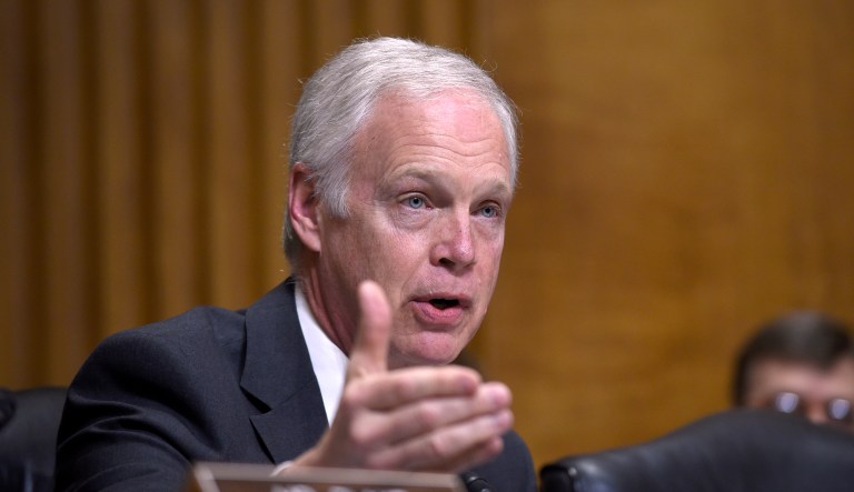 Johnson, who chairs the Committee on Homeland Security and Governmental Affairs, said the IRS is making overpayments to illegal immigrants who apply for the Additional Child Tax Credit, the refundable part of the child tax credit. (AP Photo/Susan Walsh, File)