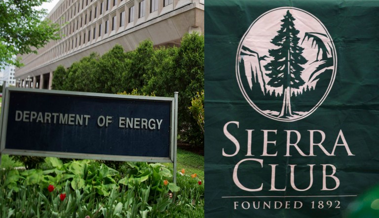 The environmental group wants the department to release the names of groups and experts that the department consulted for a study on electric grid reliability. (AP)