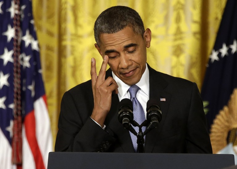 Contrary to assurances from President Obama himself, thousands of American phone calls were intercepted by the National Security Agency in one year alone. (AP/Jacquelyn Martin)