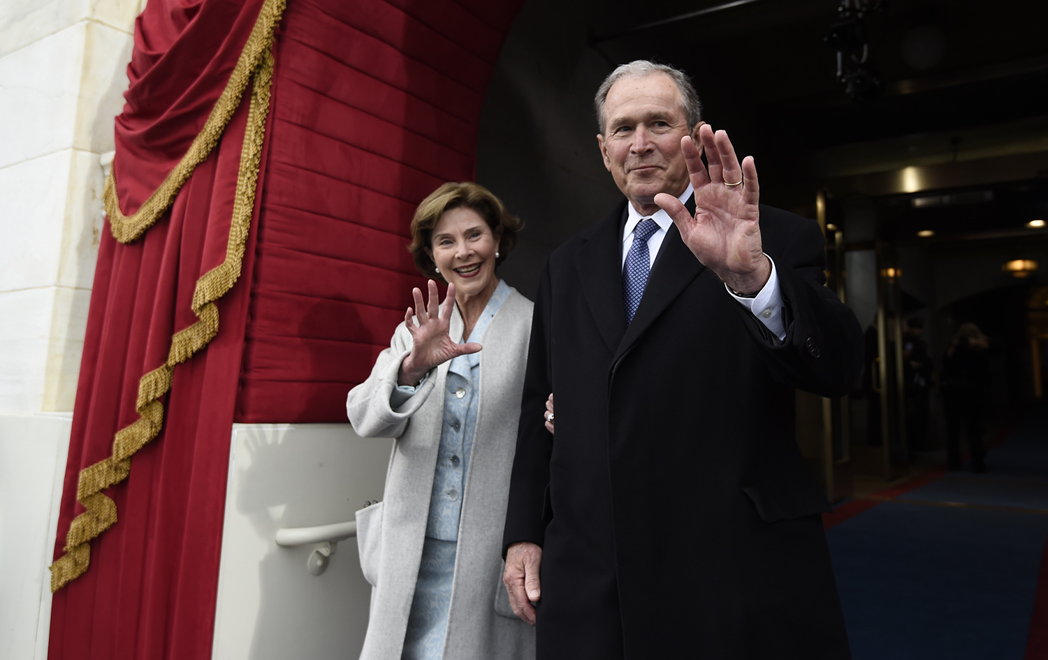 George W. Bush says he’s unsure if he called Trump’s inauguration ‘weird s—t’