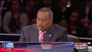 Newt scores in clash with Juan Williams