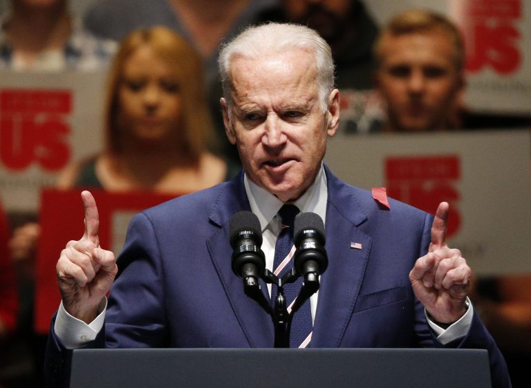 The former Delaware senator cited the Iran Deal as an example of a success story of this newly implemented diplomacy in foreign affairs. (AP File Photo/John Locher)