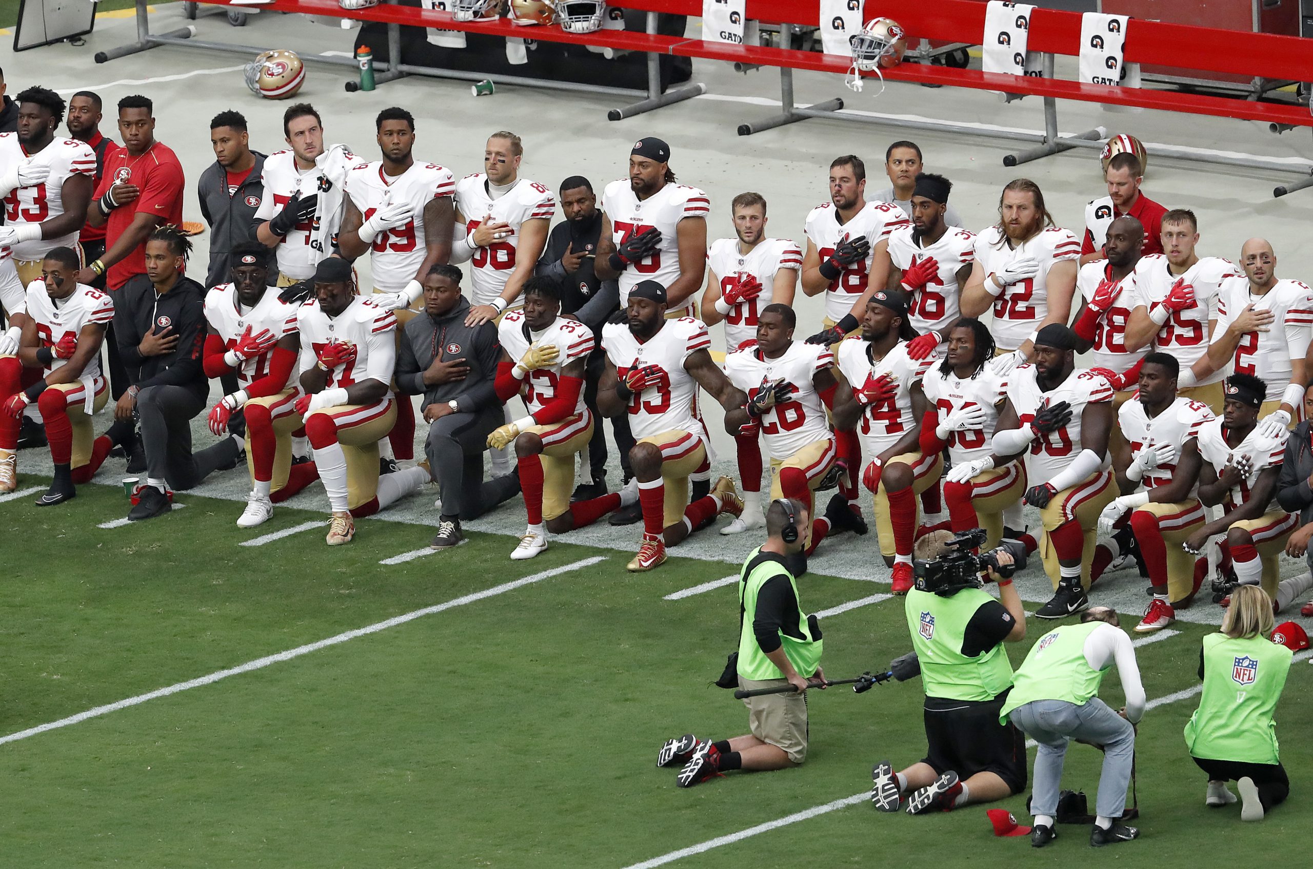 Fox and ESPN won’t air national anthem live during this weekend’s NFL games