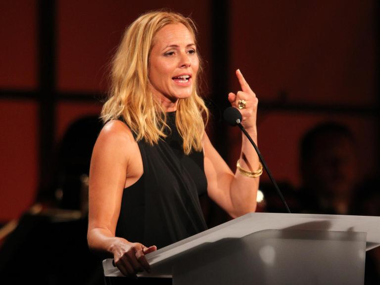 Maria Bello converts acting to activism in Haiti