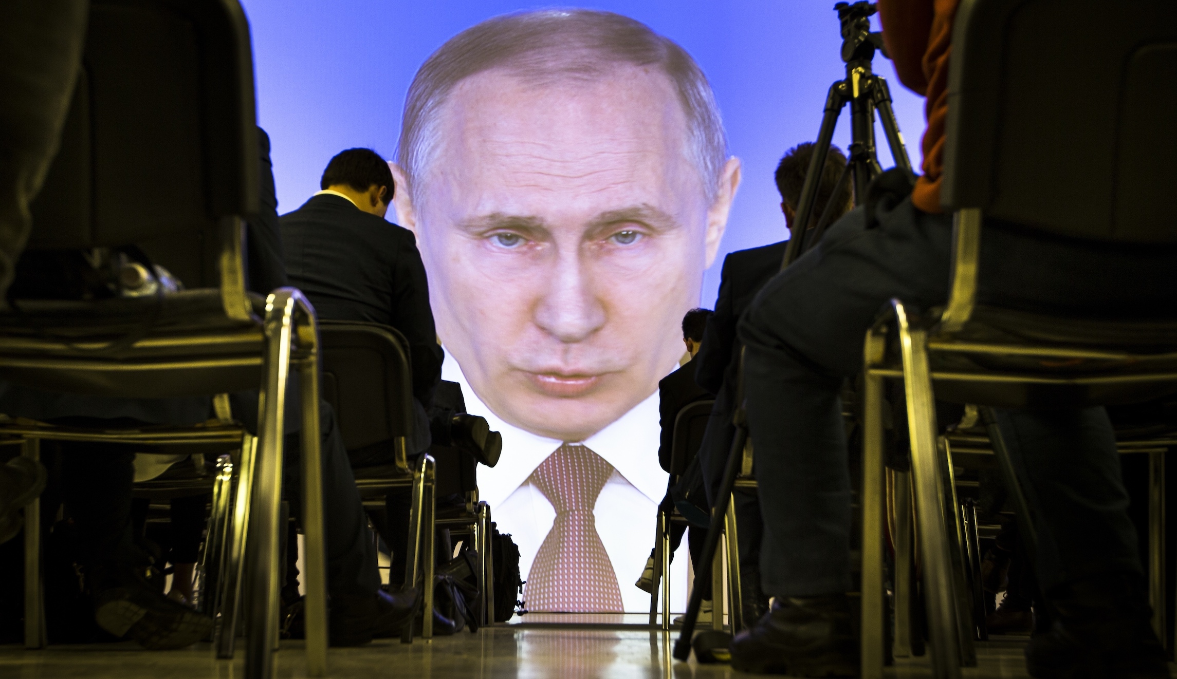 Putin denies ‘new Cold War’ exists after boasting of new nuclear weapons