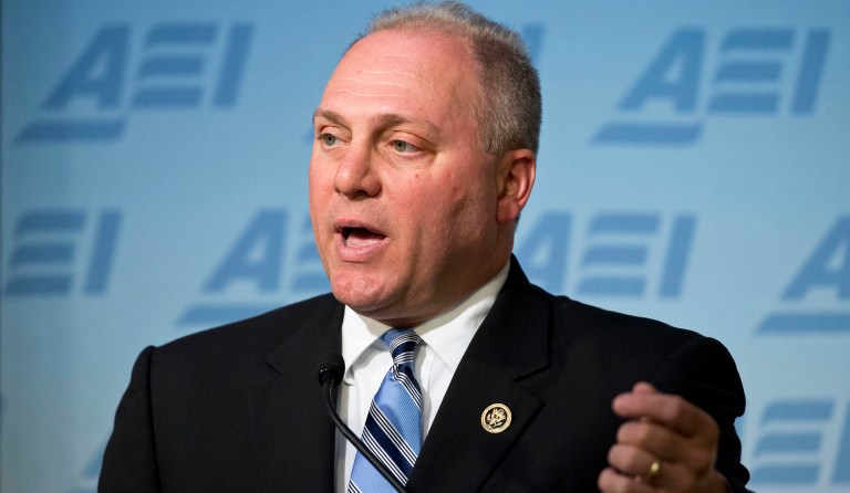 Scalise, who was shot during practice for the Congressional Baseball Game, said he thought the Founders believed gun rights were 