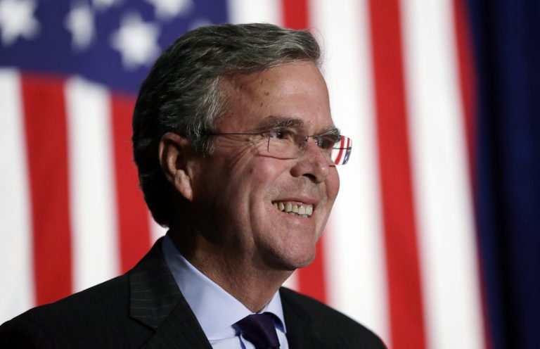 Republican presidential candidate former Florida Gov. JebÂ Bush has a 57-person delegate team spread across each of Tennessee's nine congressional districts.Â (AP Photo/Charlie Neibergall, File)