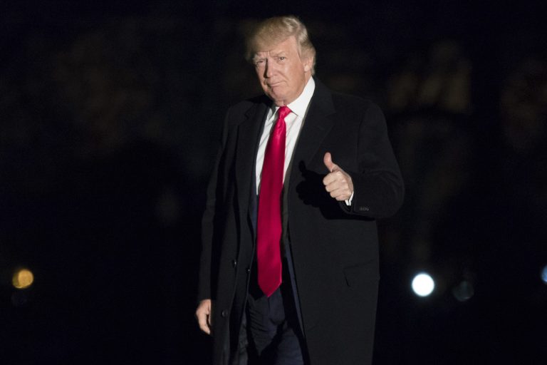 President Trump is ordering the federal government to step up enforcement of the nation’s immigration laws. (AP Photo/Andrew Harnik)