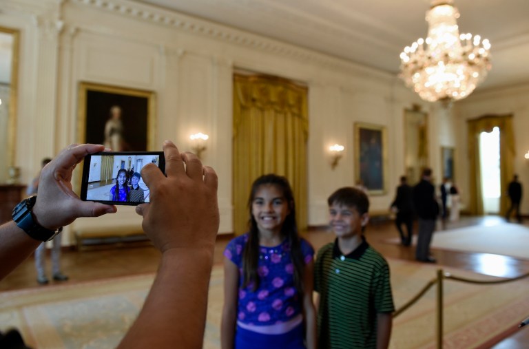 The White House visitors office is set to reopen on March 7. (AP Photo/Susan Walsh)