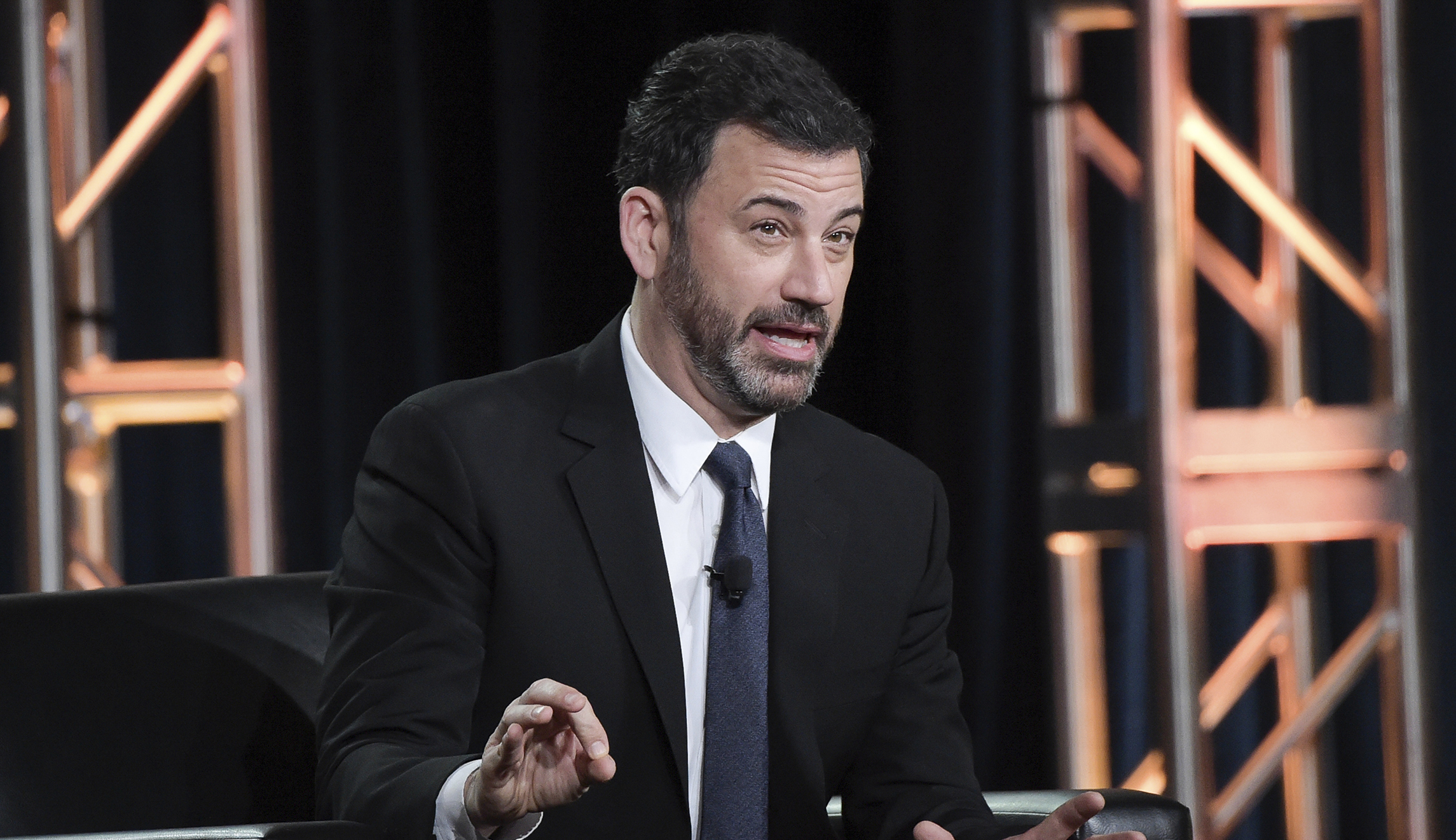 Jimmy Kimmel jumps the partisan shark