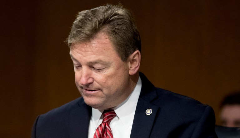 Heller never fully embraced Trump after he won the nomination. (AP Photo/Andrew Harnik, File)